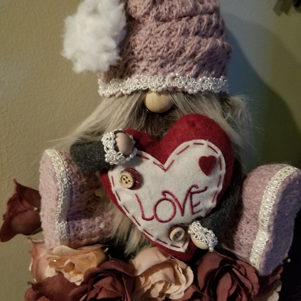 Cute Valentine's day Gnome